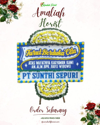 Papan Bunga Duka di Prai Meke